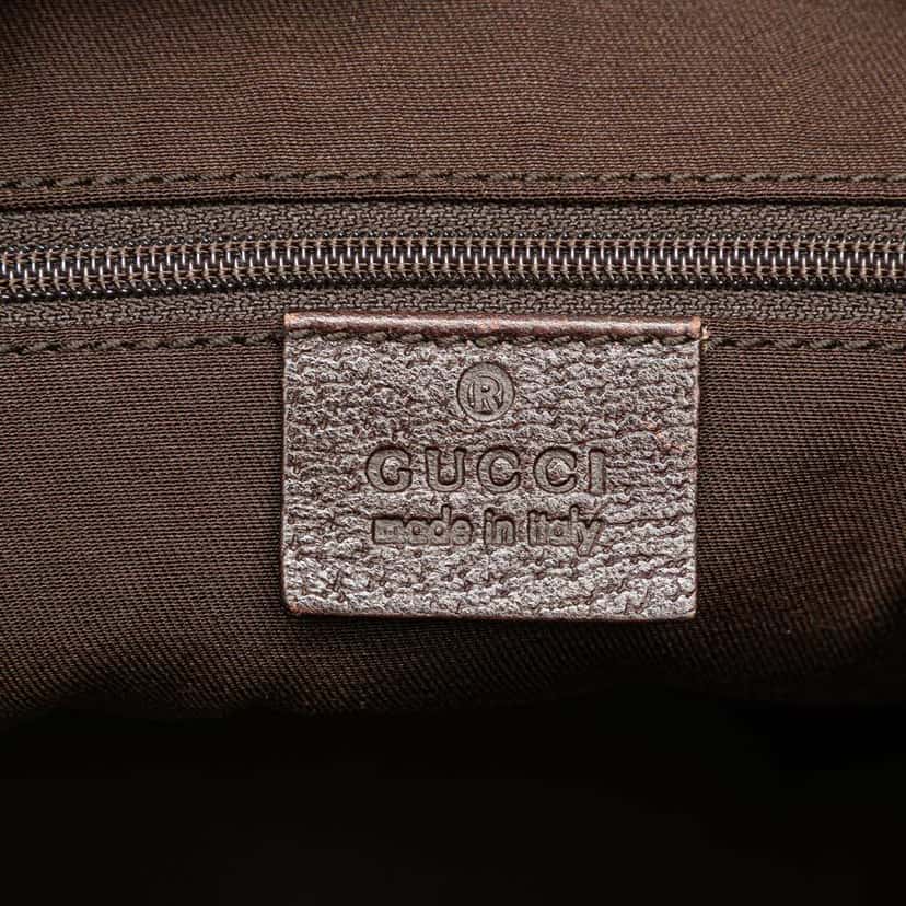 Gucci GG Canvas Abbey D Ring Crossbody Brown Canvas Good condition - Box View