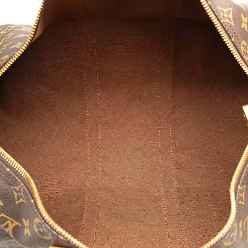 Louis Vuitton Monogram Keepall 45 Brown Canvas Good condition - Model View