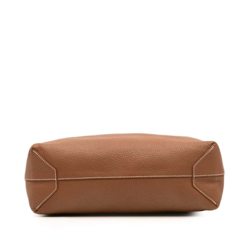 Hermès Clemence Double Sens 36 Brown Leather Good condition - Inside View