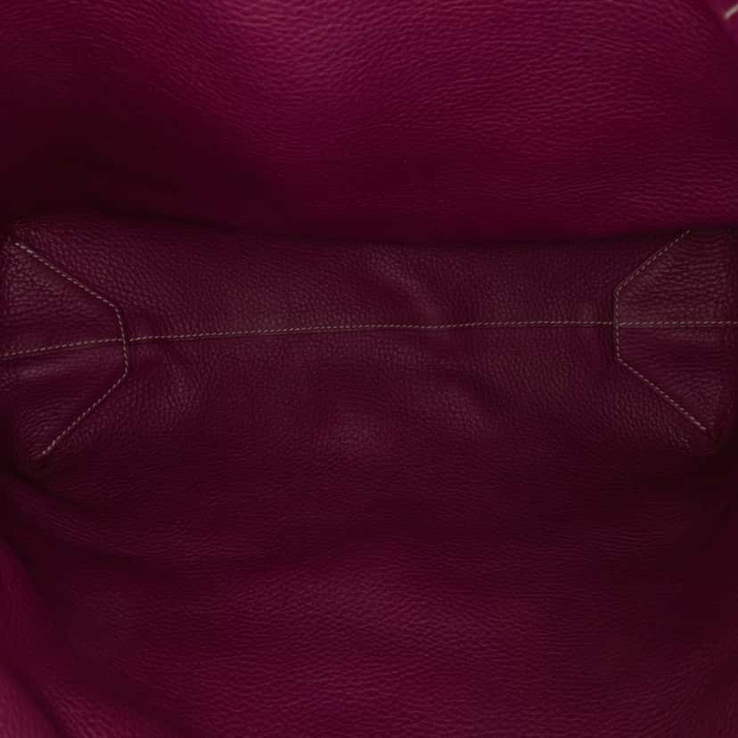 Hermès Clemence Double Sens 36 Brown Leather Good condition - Model View