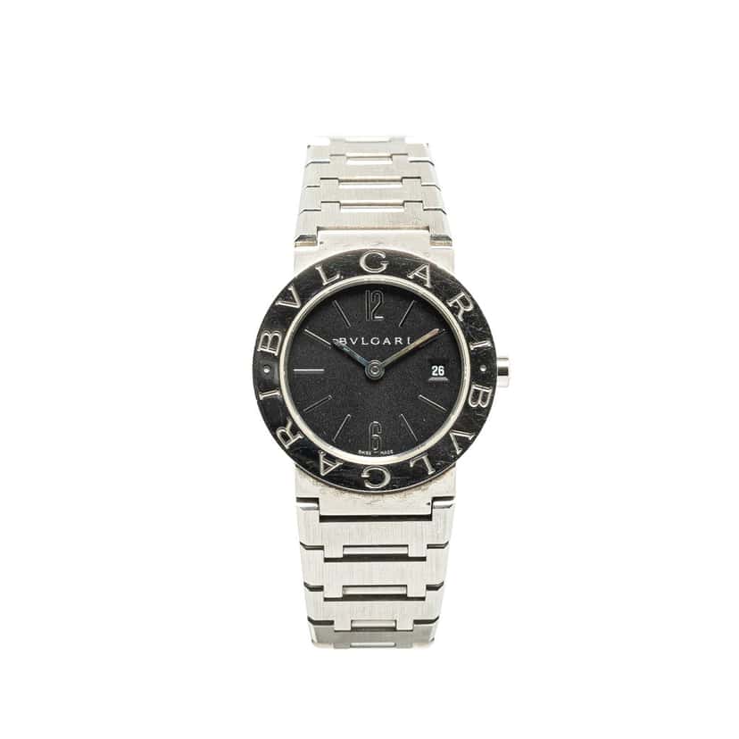 Bvlgari Quartz Stainless Steel Bvlgari Bvlgari Watch Silver Stainless steel Good condition - Front View