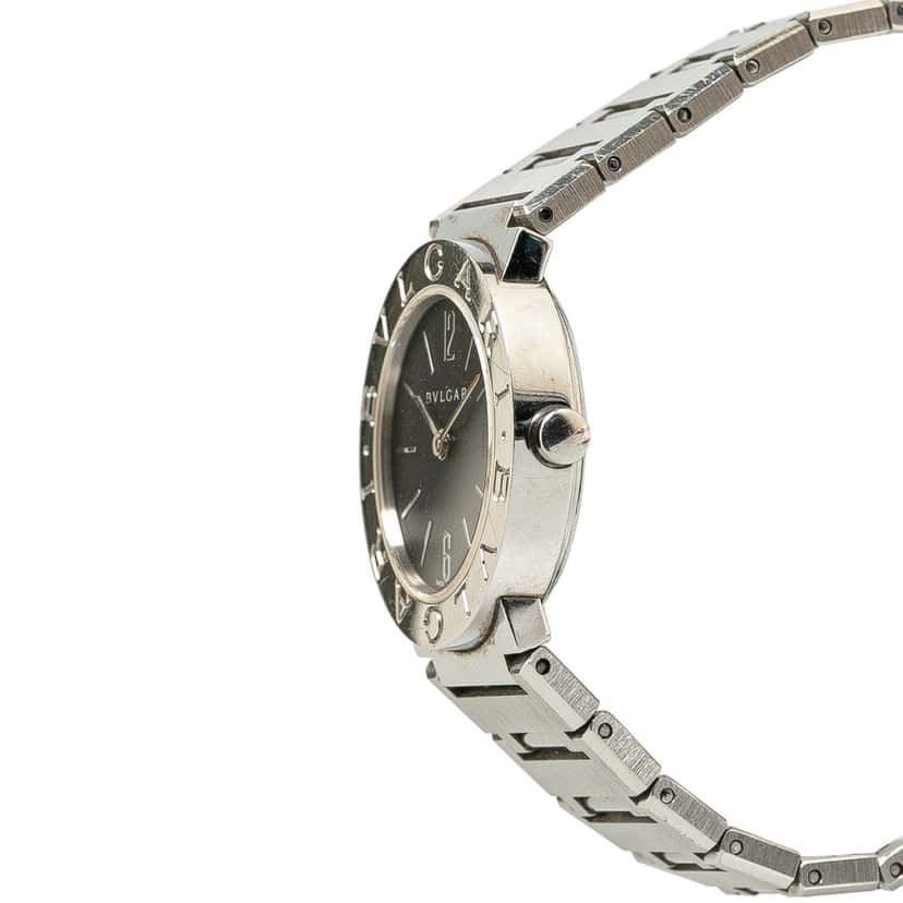 Bvlgari Quartz Stainless Steel Bvlgari Bvlgari Watch Silver Stainless steel Good condition - Back View