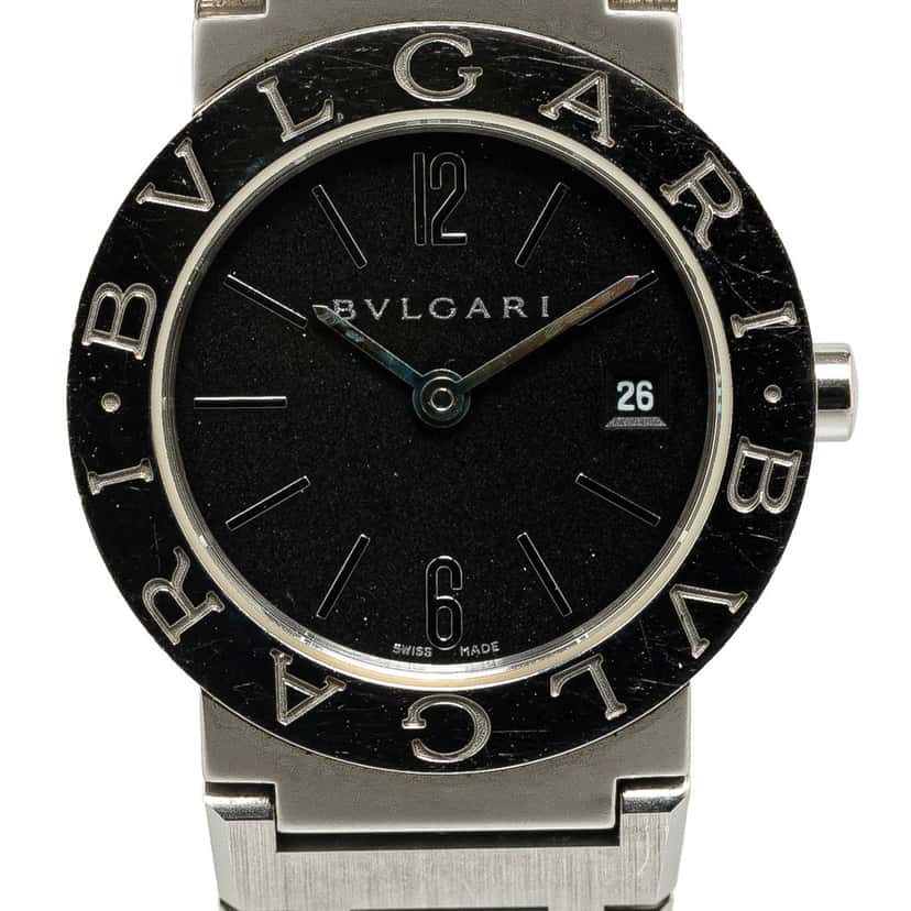Bvlgari Quartz Stainless Steel Bvlgari Bvlgari Watch Silver Stainless steel Good condition - Model View