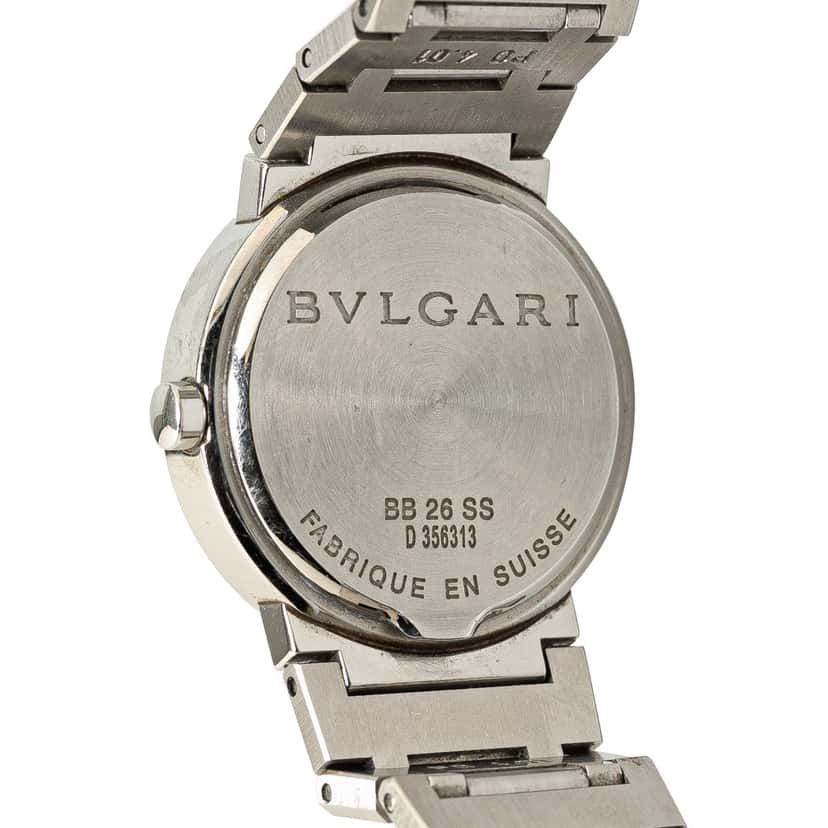 Bvlgari Quartz Stainless Steel Bvlgari Bvlgari Watch Silver Stainless steel Good condition - Box View