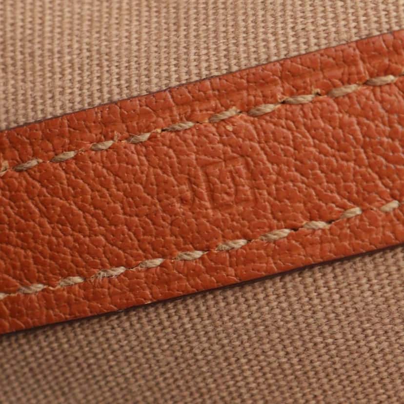 Hermès Toile and Negonda Garden Party 36 Orange Canvas Good condition - Box View