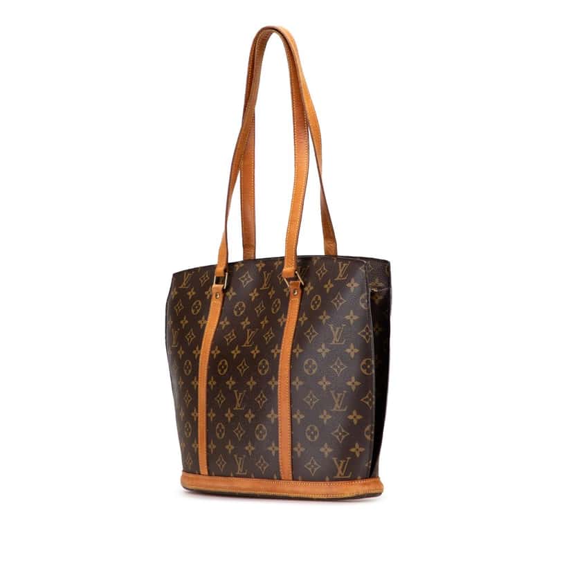 Louis Vuitton Monogram Babylone Brown Canvas Fair condition - Back View