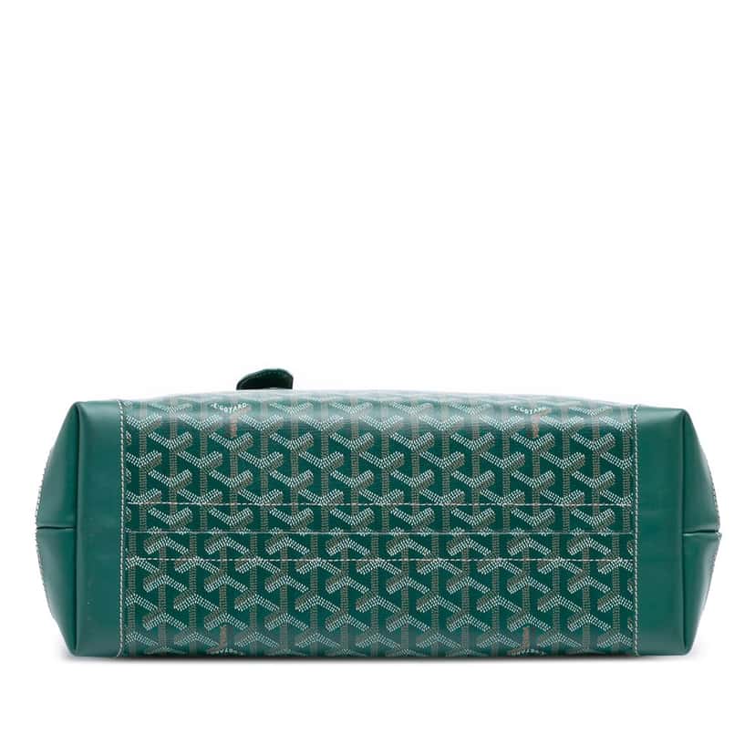 Goyard Goyardine Bellechasse PM Green Canvas Good condition - Inside View