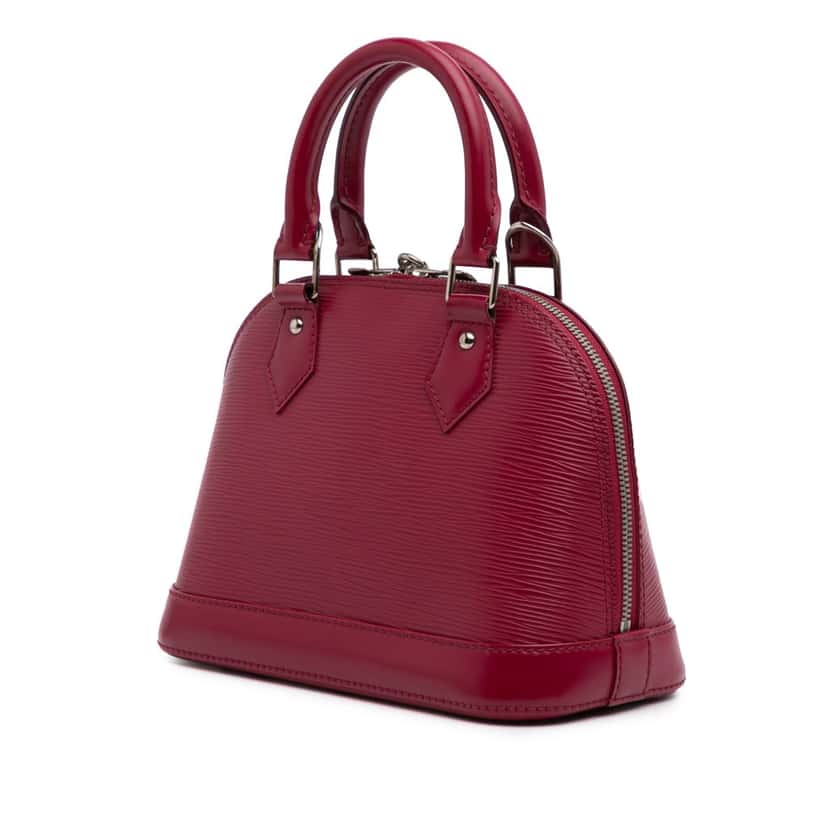 Louis Vuitton Epi Alma BB Pink Leather Good condition - Back View