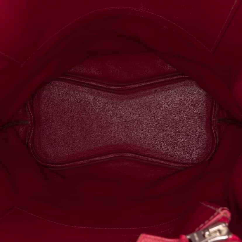 Hermès Togo So Kelly 26 Red Leather Good condition - Model View