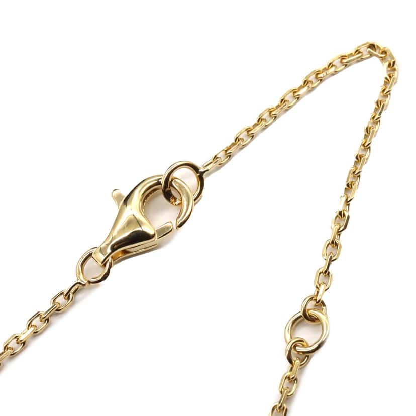 Van Cleef & Arpels 18K Yellow Gold and Onyx Vintage Alhambra Pendant Necklace Gold Gold Good condition - Inside View