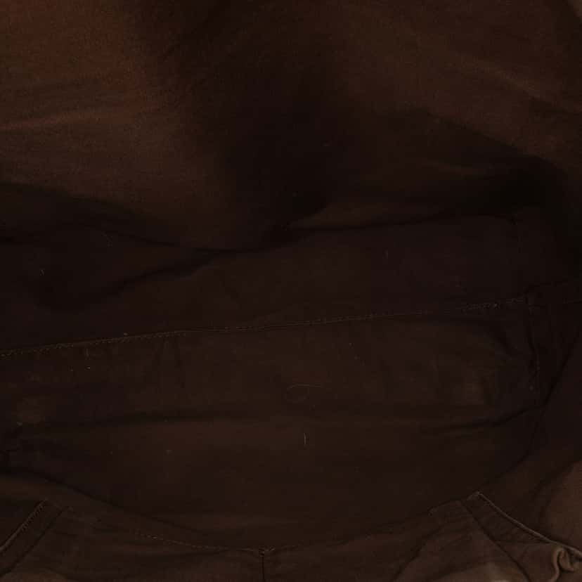 Burberry Supernova Check Canvas Tote Brown Canvas Good condition - Model View