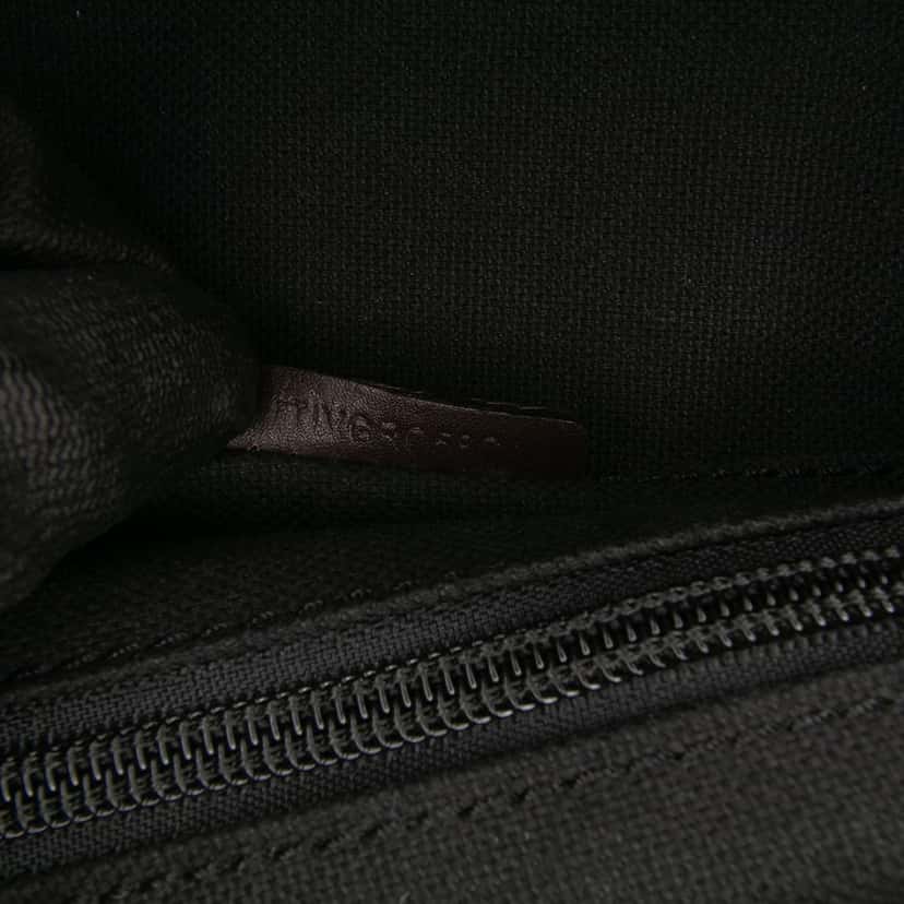 Burberry Haymarket Check Coated Canvas Tote Brown Canvas Good condition - Box View