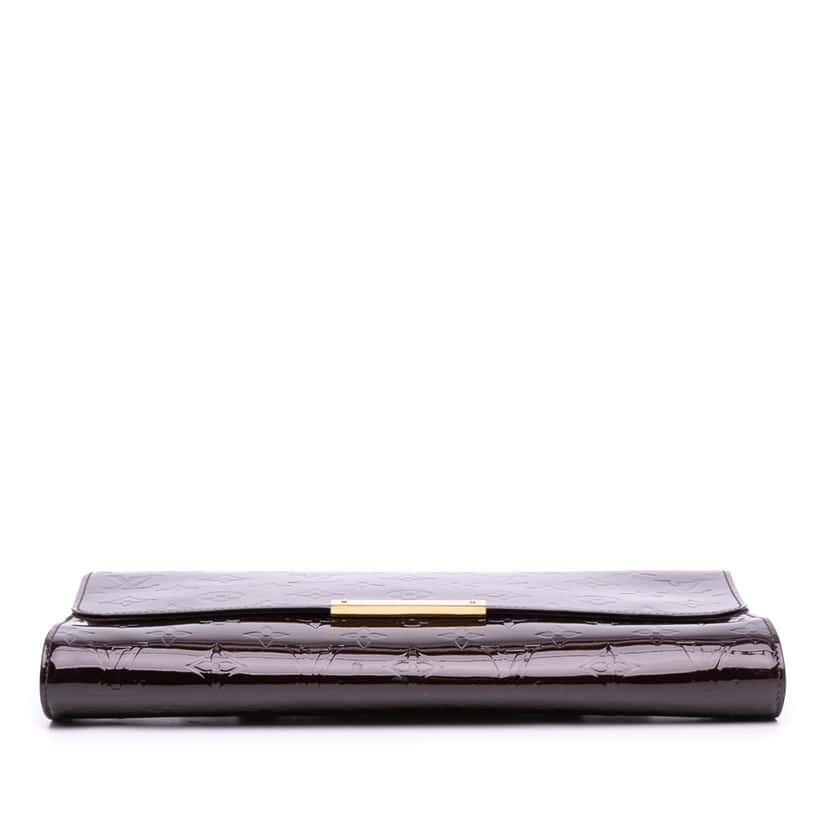 Louis Vuitton Monogram Vernis Robertson Purple Leather Good condition - Inside View