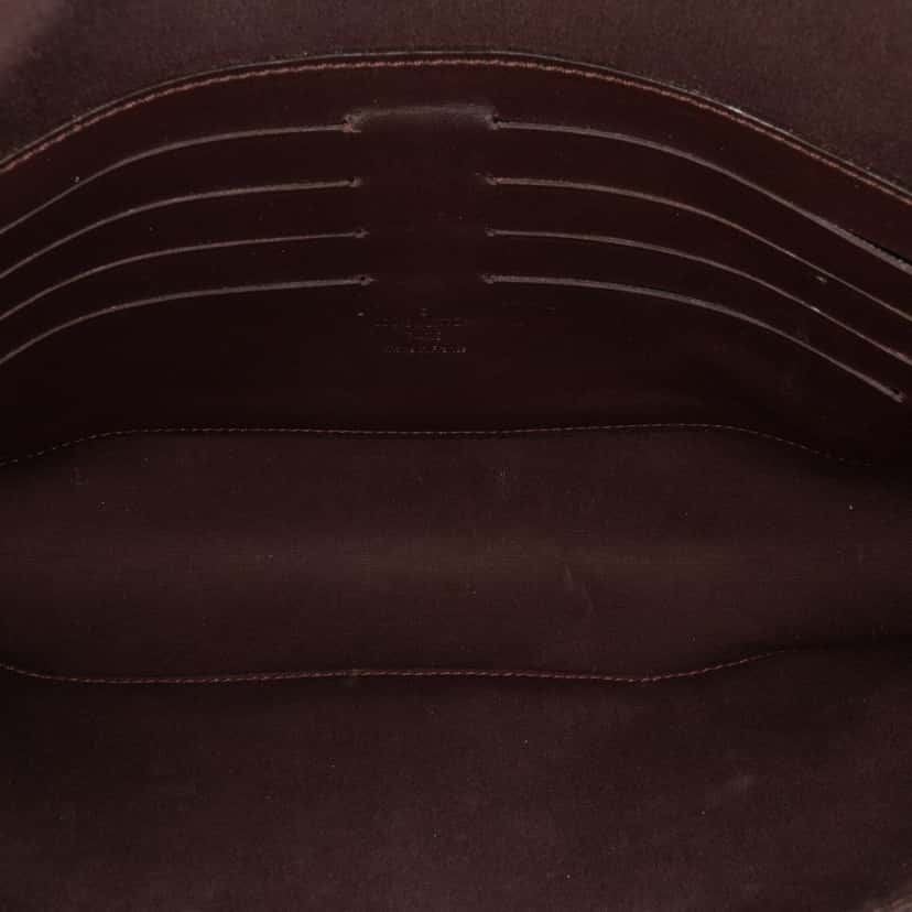 Louis Vuitton Monogram Vernis Robertson Purple Leather Good condition - Model View
