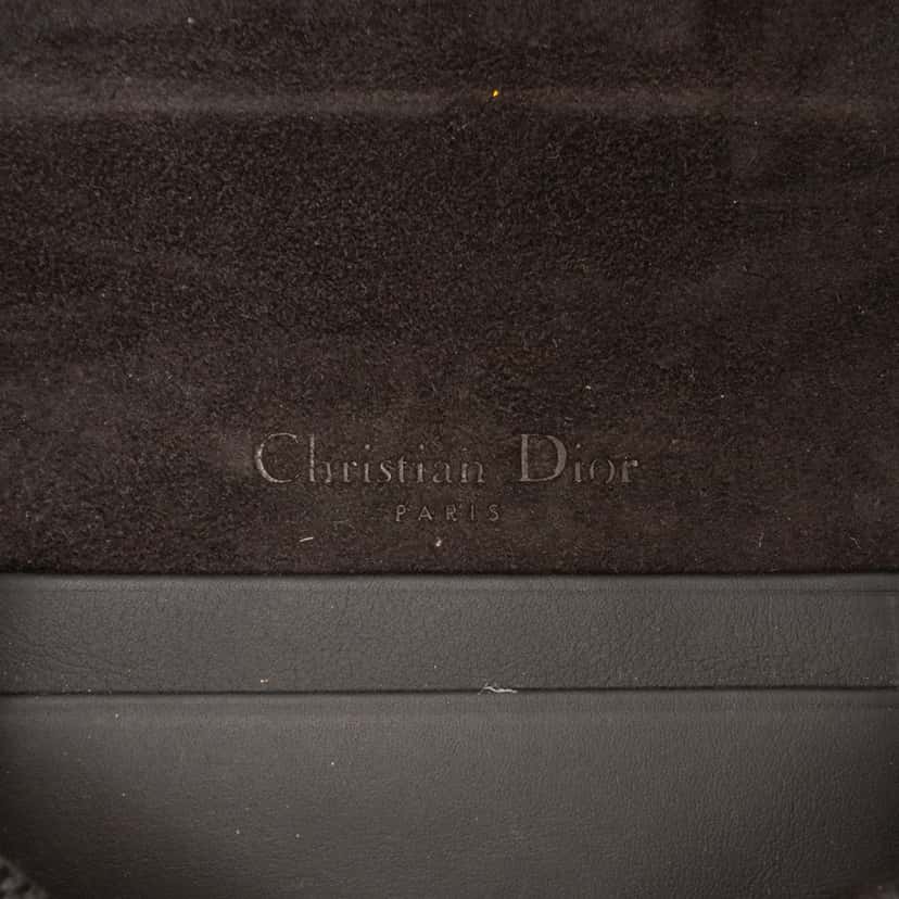 Dior Ultramatte Saddle Belt Bag Black Leather Good condition - Box View