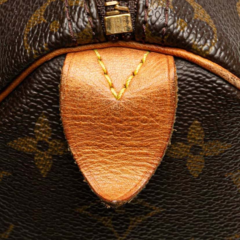 Louis Vuitton Monogram Speedy 25 Brown Canvas Good condition - Box View