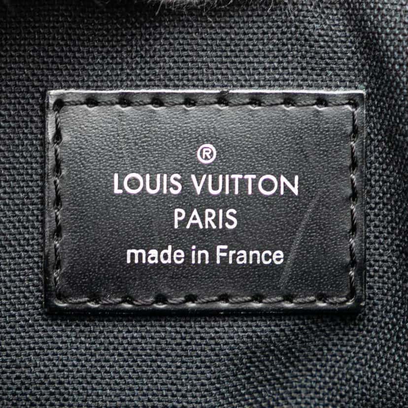 Louis Vuitton Damier Graphite District PM Black Canvas Good condition - Box View