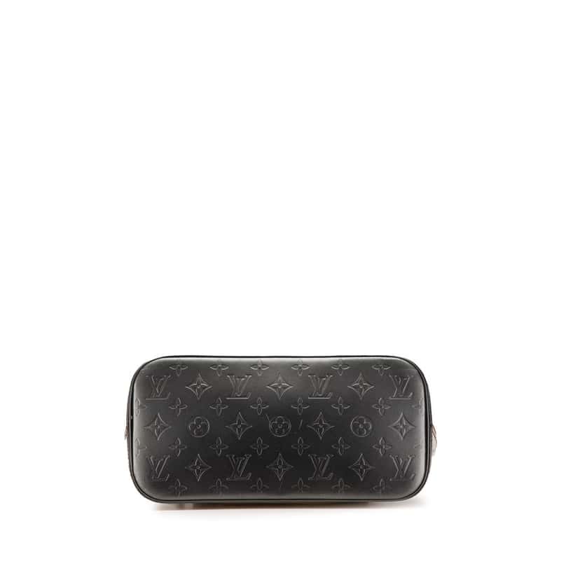 Louis Vuitton Monogram Mat Stockton Grey Leather Good condition - Inside View