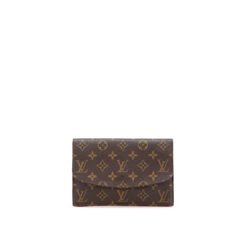 Louis Vuitton Monogram Pochette Rabat 20 Brown Canvas Good condition - Front View