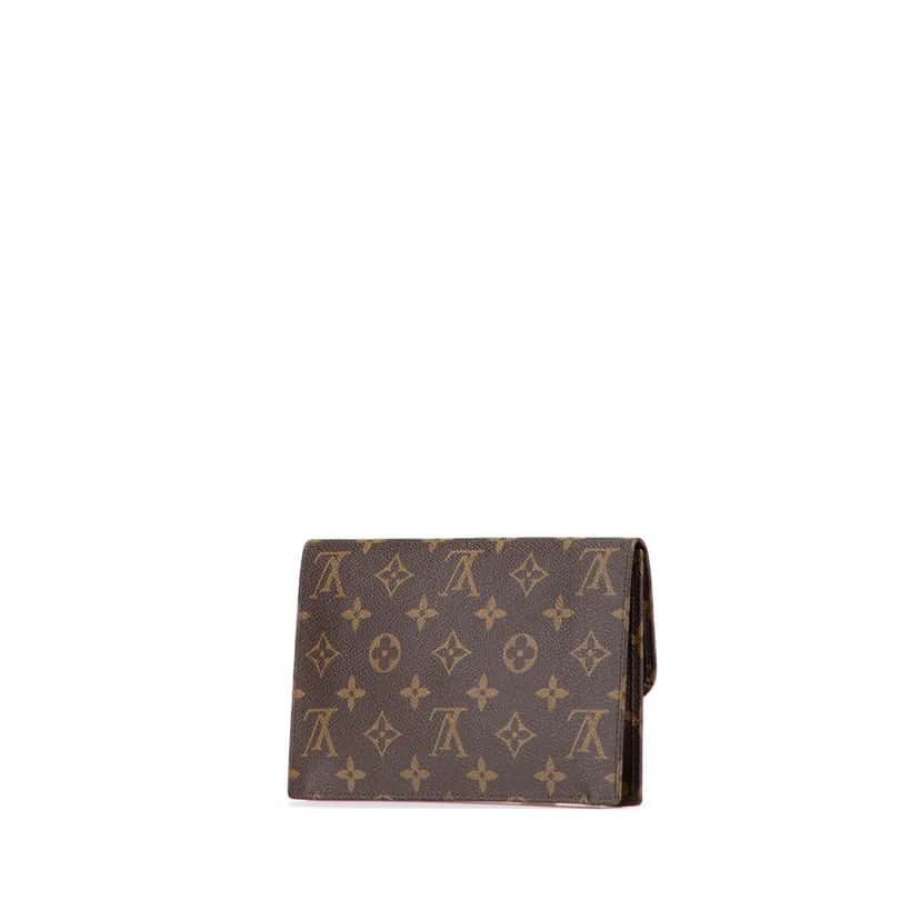 Louis Vuitton Monogram Pochette Rabat 20 Brown Canvas Good condition - Back View