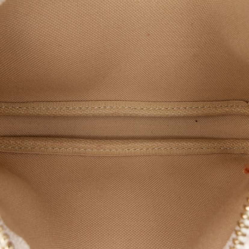 Louis Vuitton Damier Azur Mini Pochette Accessoires White Canvas Good condition - Model View