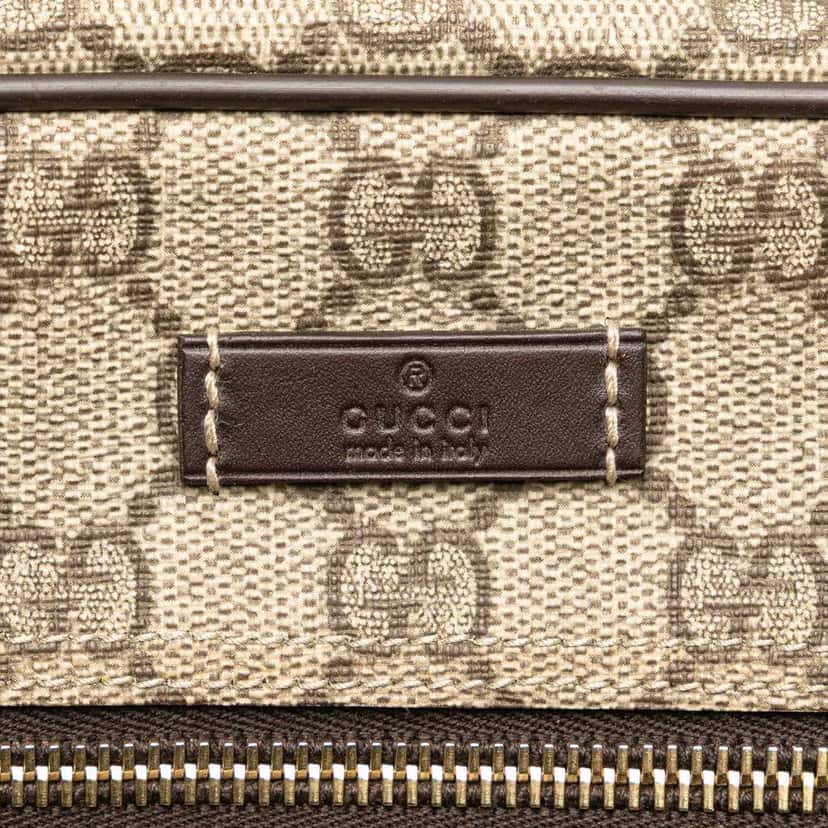 Gucci GG Supreme Crossbody Brown Canvas Good condition - Box View