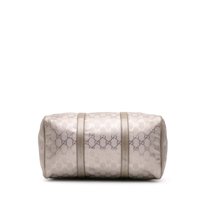 Gucci Medium GG Imprime Joy Boston Bag Gold Canvas Good condition - Inside View