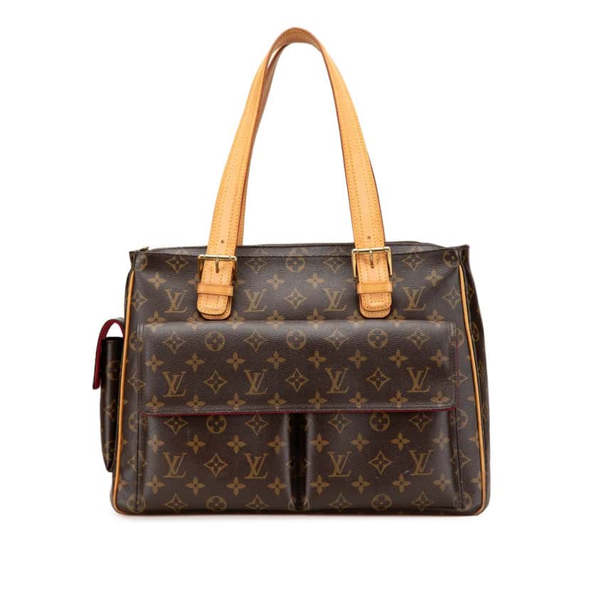 Louis Vuitton Monogram Multipli Cite Brown Canvas Good condition - Front View