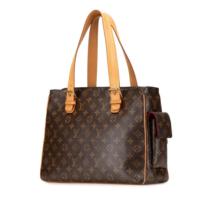 Louis Vuitton Monogram Multipli Cite Brown Canvas Good condition - Back View