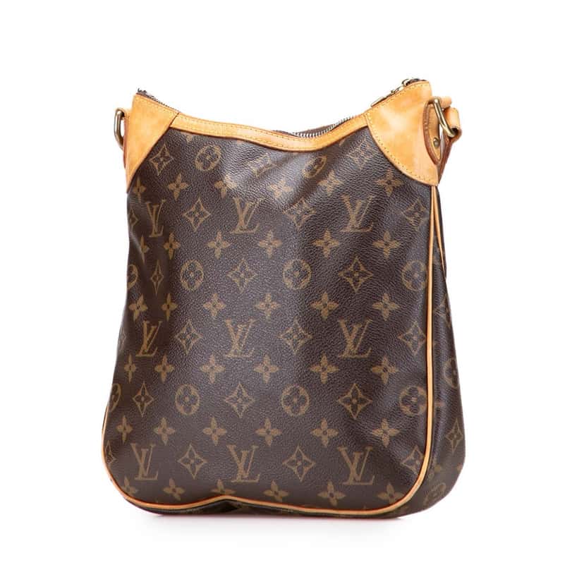 Louis Vuitton Monogram Odeon PM Brown Canvas Fair condition - Back View