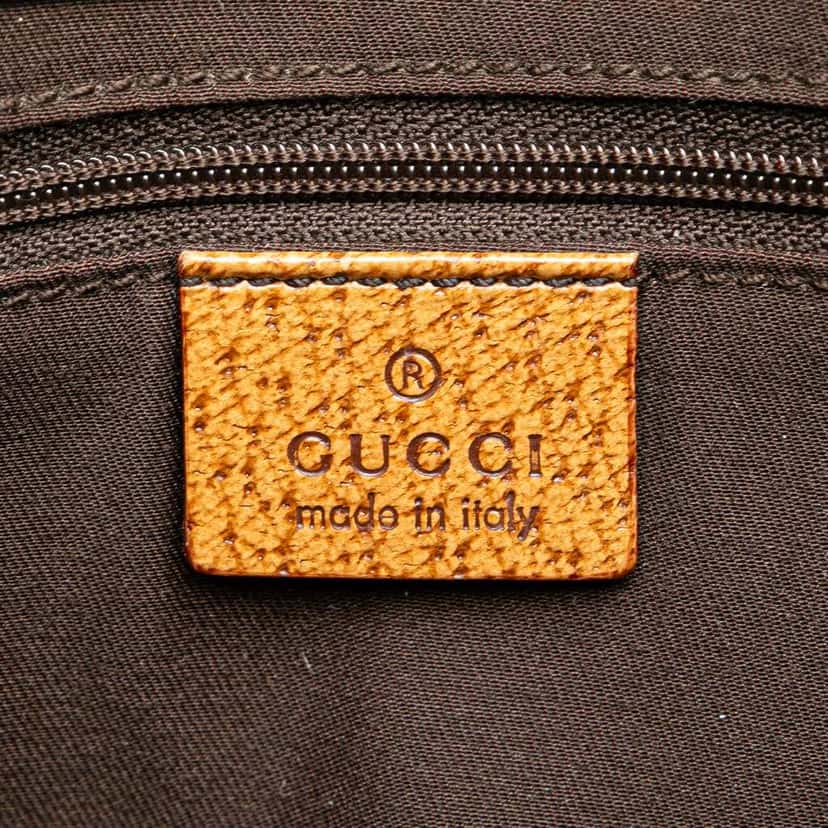Gucci GG Canvas Tote Brown Canvas Good condition - Box View