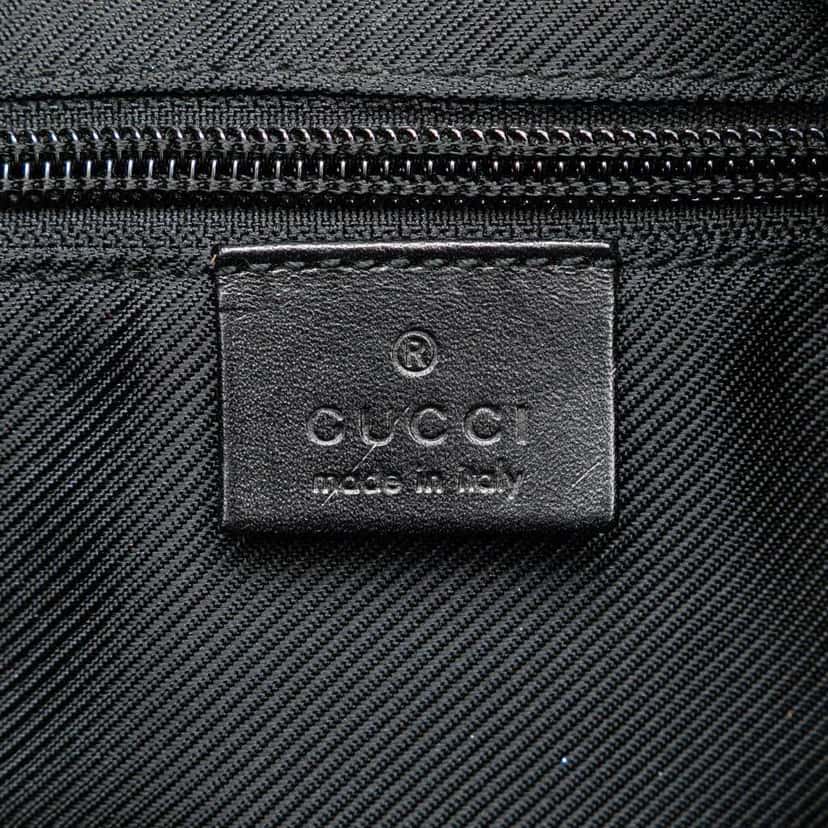 Gucci Canvas Messenger Bag Black Canvas Good condition - Box View