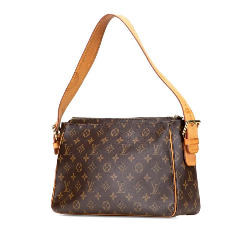 Louis Vuitton Monogram Viva Cite GM Brown Canvas Good condition - Back View