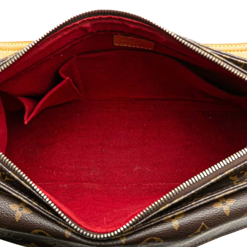 Louis Vuitton Monogram Viva Cite GM Brown Canvas Good condition - Model View