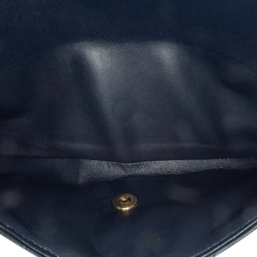 Chanel Jumbo Classic Lambskin Double Flap Black Leather Good condition - Box View