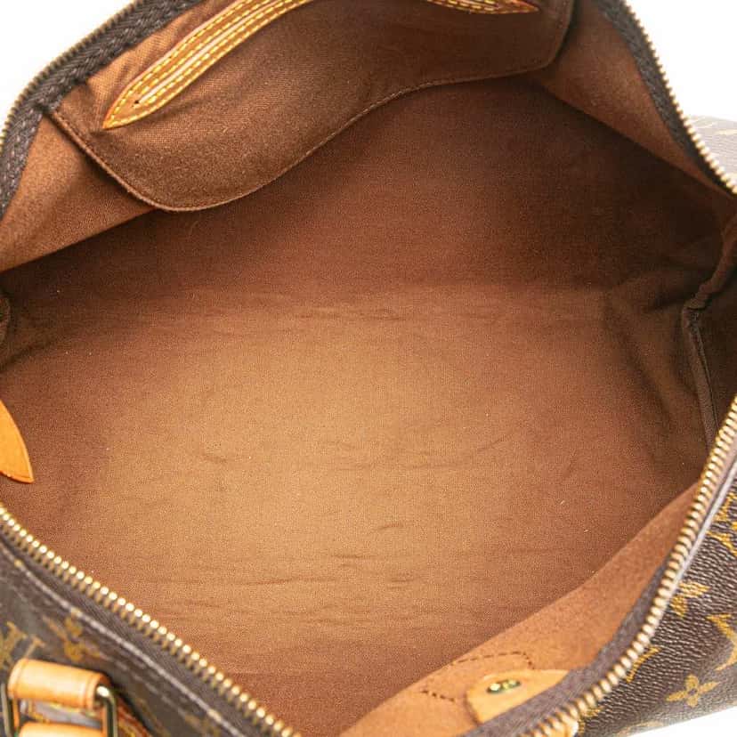 Louis Vuitton Monogram Speedy 40 Brown Canvas Good condition - Model View