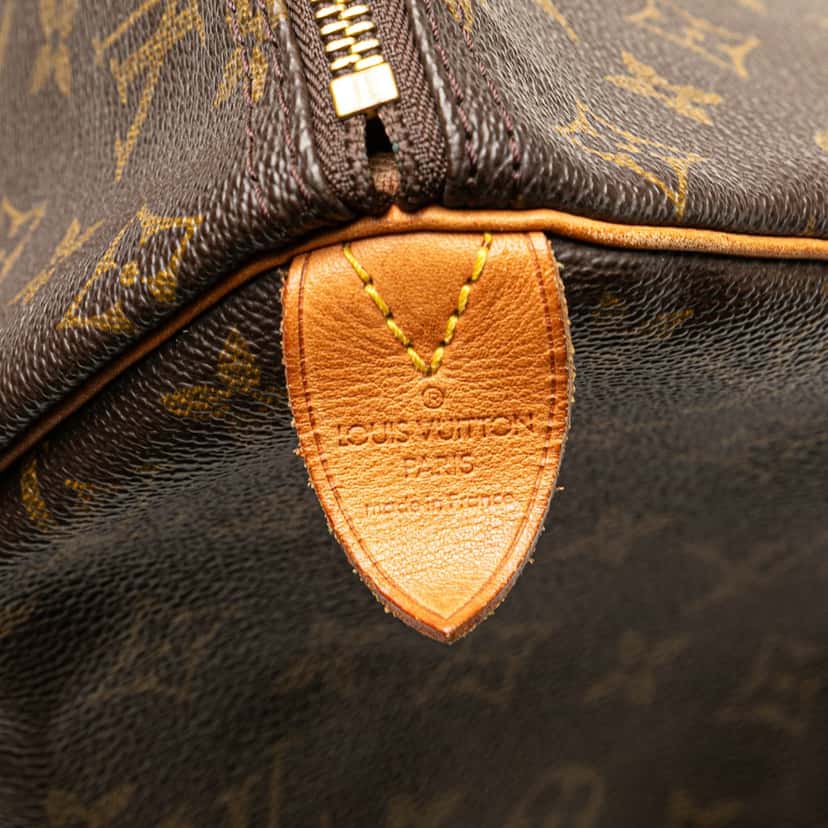 Louis Vuitton Monogram Speedy 40 Brown Canvas Good condition - Box View