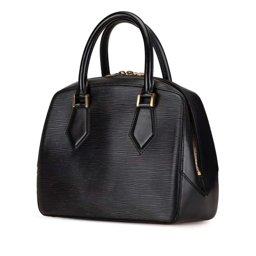 Louis Vuitton Epi Sablons Black Leather Fair condition - Back View