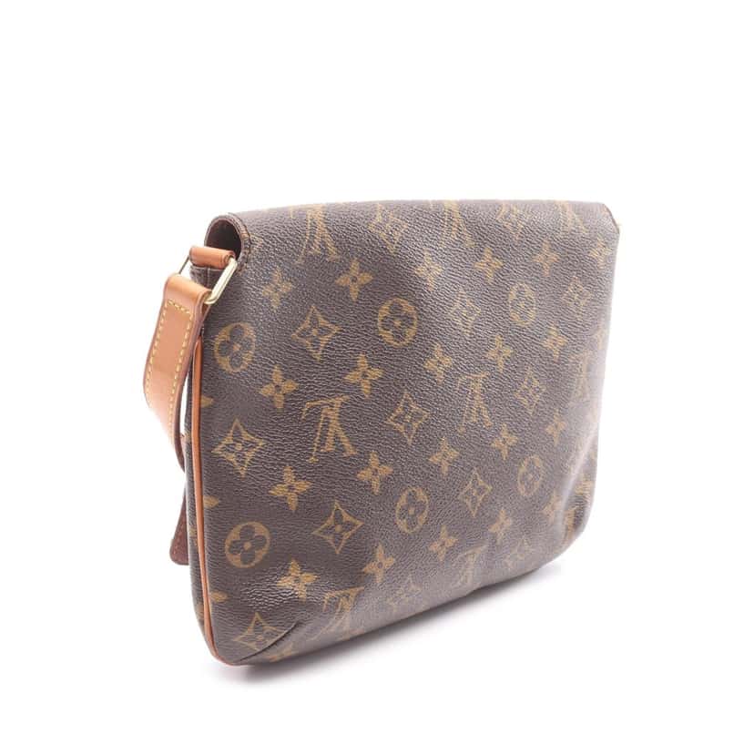 Louis Vuitton Monogram Musette Tango Short Strap Brown Canvas Good condition - Back View
