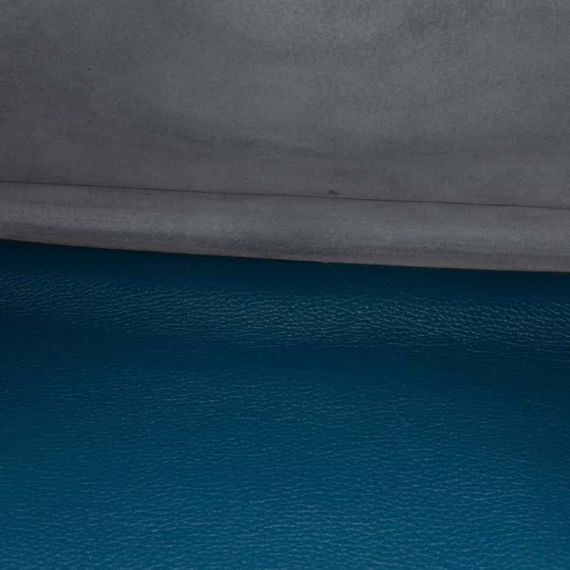 Hermès Togo Sac a Depeches 41 Blue Leather Good condition - Model View