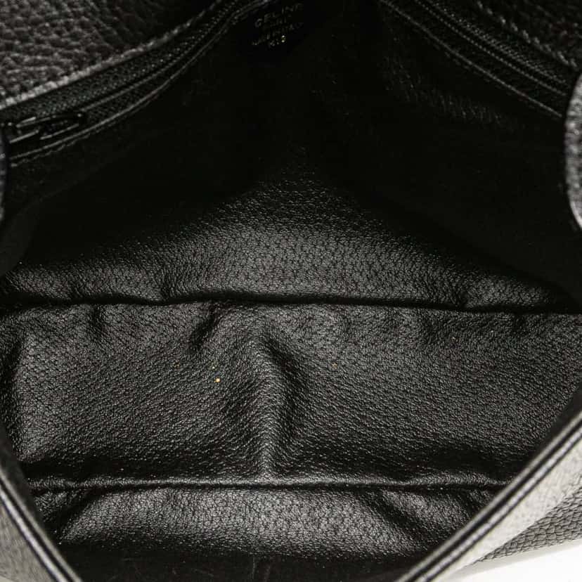 Celine Leather Crossbody Black Leather Good condition - Model View