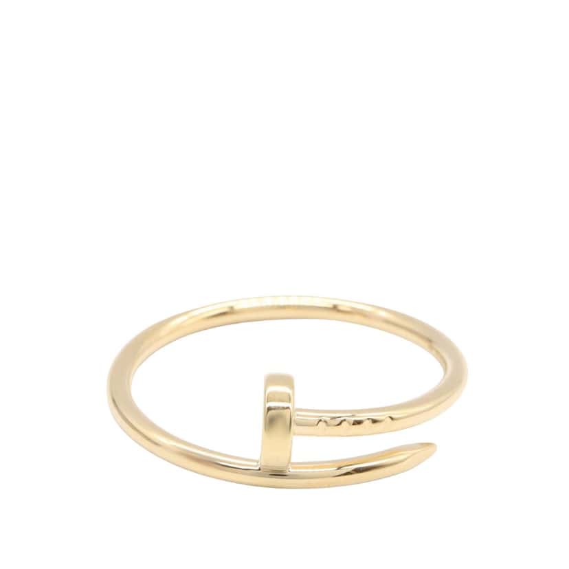 Cartier 18K Yellow Gold Classic Juste un Clou Ring Gold Gold Good condition - Front View