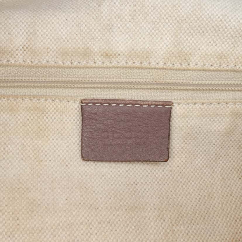 Gucci GG Canvas Sukey Satchel Brown Canvas Good condition - Box View