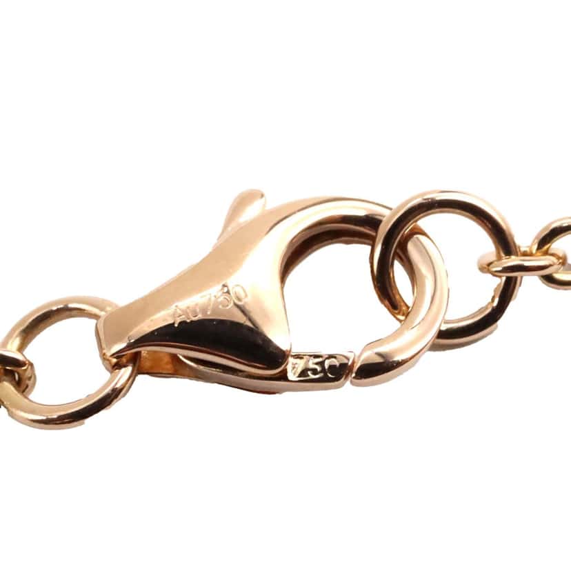 Cartier 18K Rose Gold Baby Love Necklace Pink Rose Gold Good condition - Box View