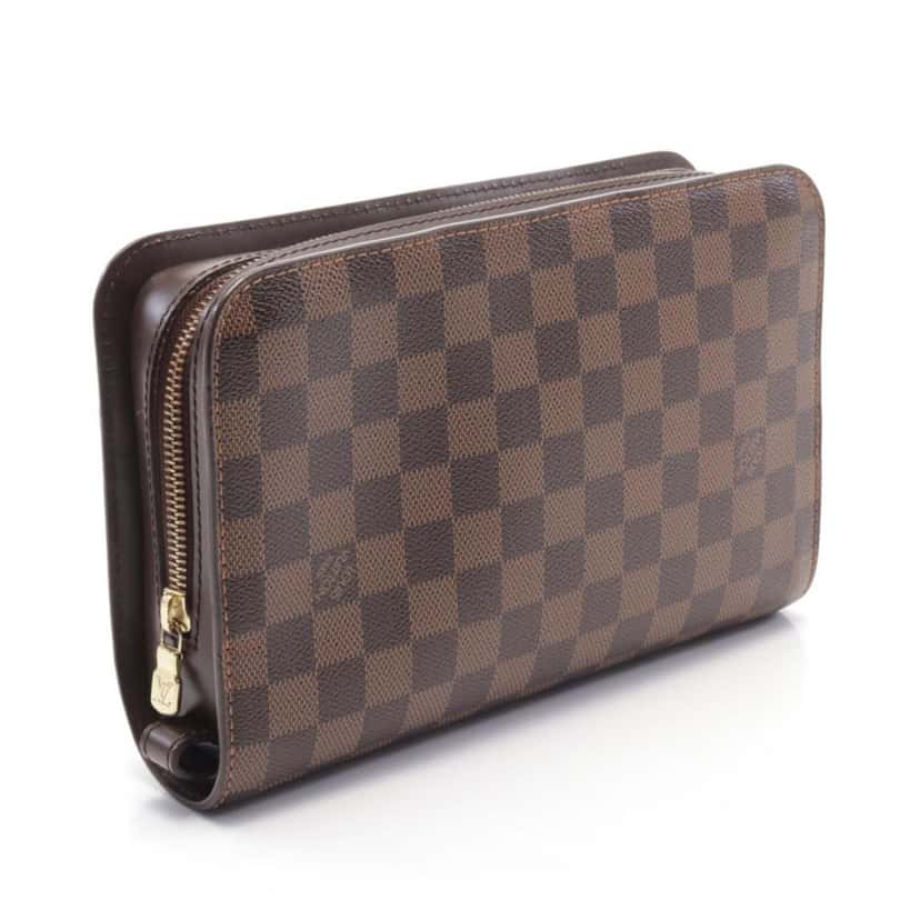 Louis Vuitton Damier Ebene Saint Louis Pochette Brown Canvas Good condition - Back View