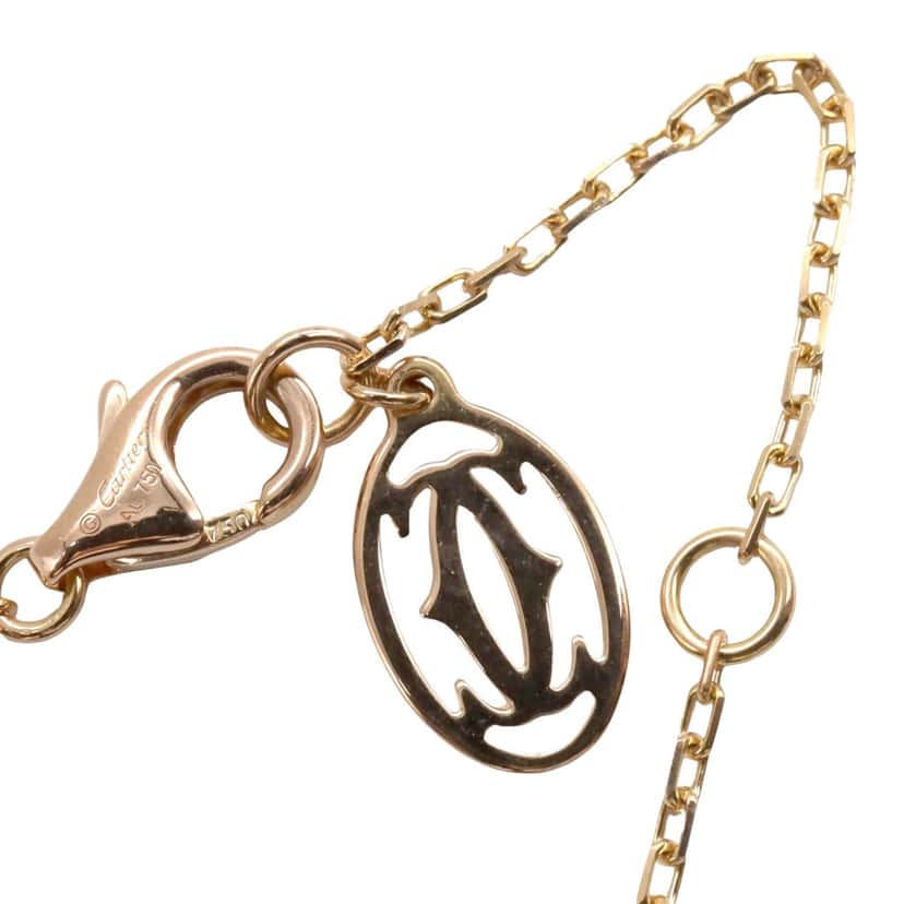 Cartier 18K Rose Gold and Pink Saphhire d'Amour Pendant Necklace Pink Rose Gold Good condition - Inside View
