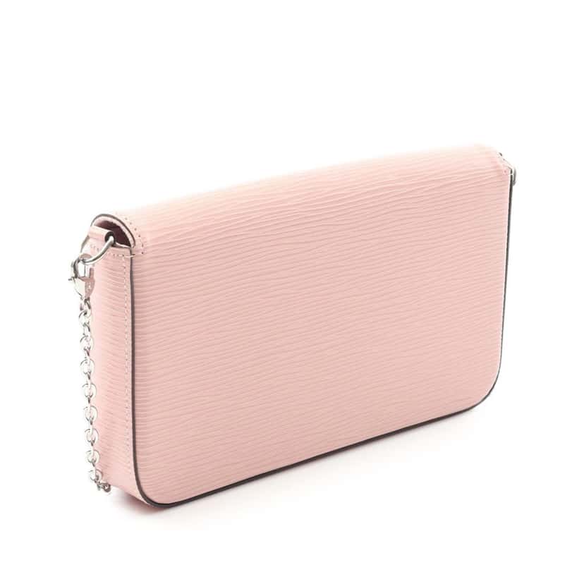 Louis Vuitton Epi Pochette Felicie Pink Leather Good condition - Front View