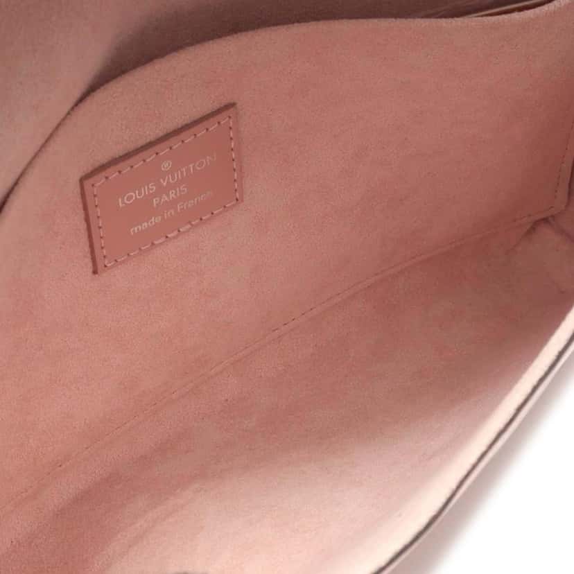 Louis Vuitton Epi Pochette Felicie Pink Leather Good condition - Back View