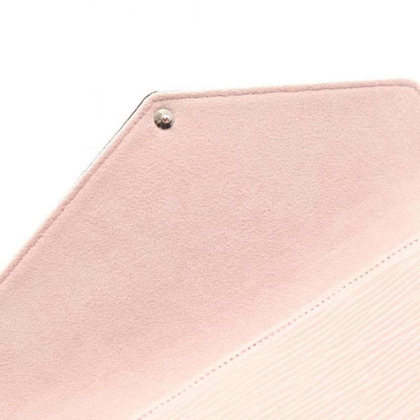 Louis Vuitton Epi Pochette Felicie Pink Leather Good condition - Box View