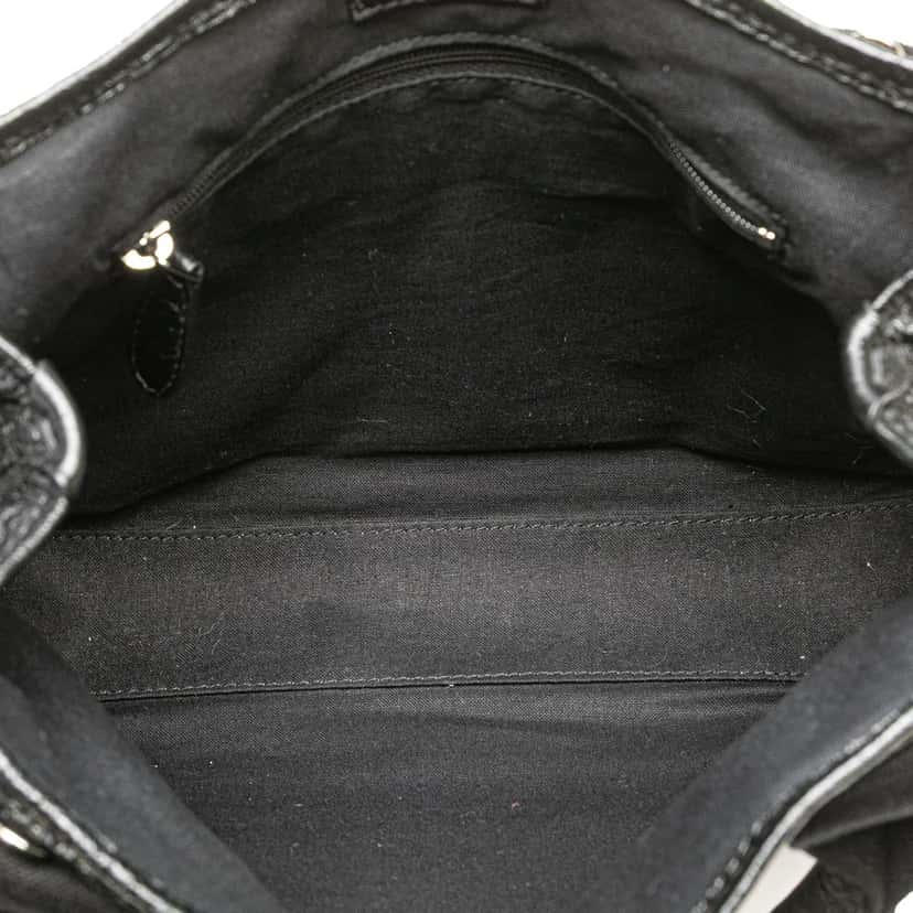 Balenciaga Leather Navy Cabas Tote XS Black Leather Good condition - Model View
